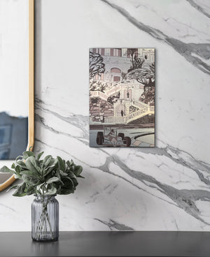 Senna Moments - Aluminium Triptych