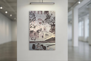 Senna Moments - Aluminium Triptych